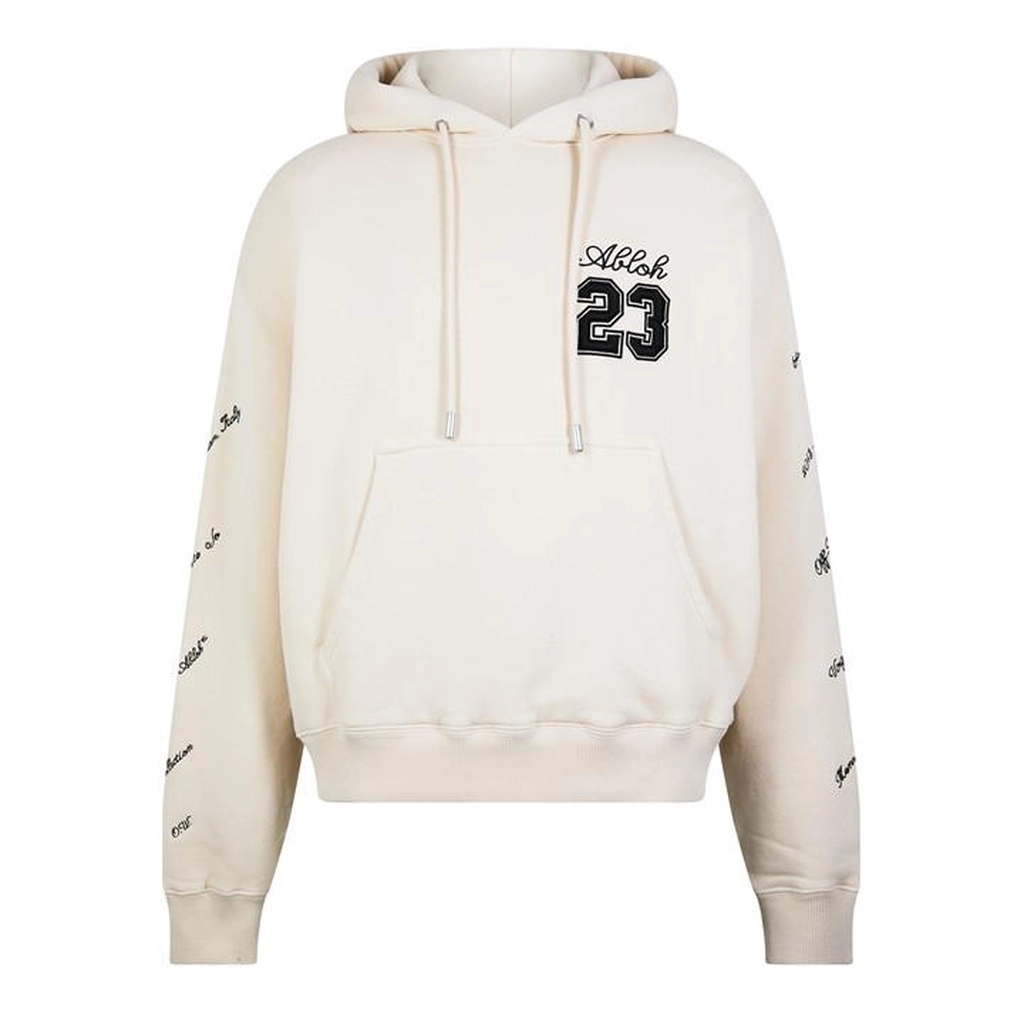 Off White Scan Arrow Hoodie - Black
